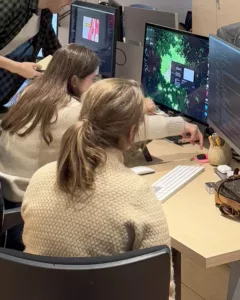 Duo avec le pôle vidéo
